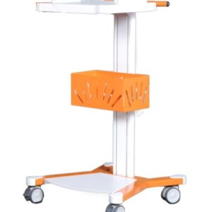 CARRELLO porta-apparecchiature con cestello