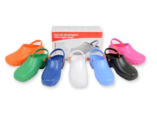 zoccoli ospedalieri ultra leggeri - colore blu