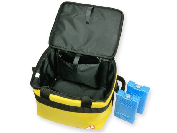 Borsa Termica in nylon giallo - immagine 2