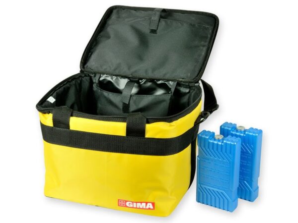 Borsa Termica in nylon giallo - immagine 3