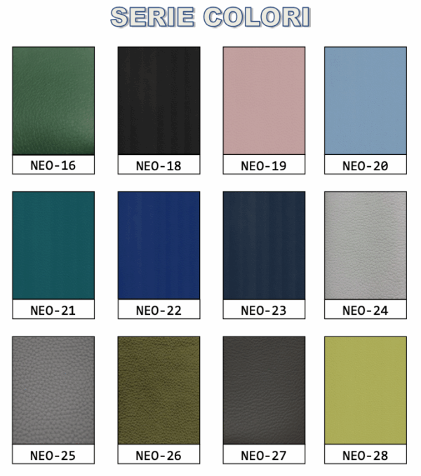 LETTO VISITA in legno massello colore Verde senza foro - immagine 5
